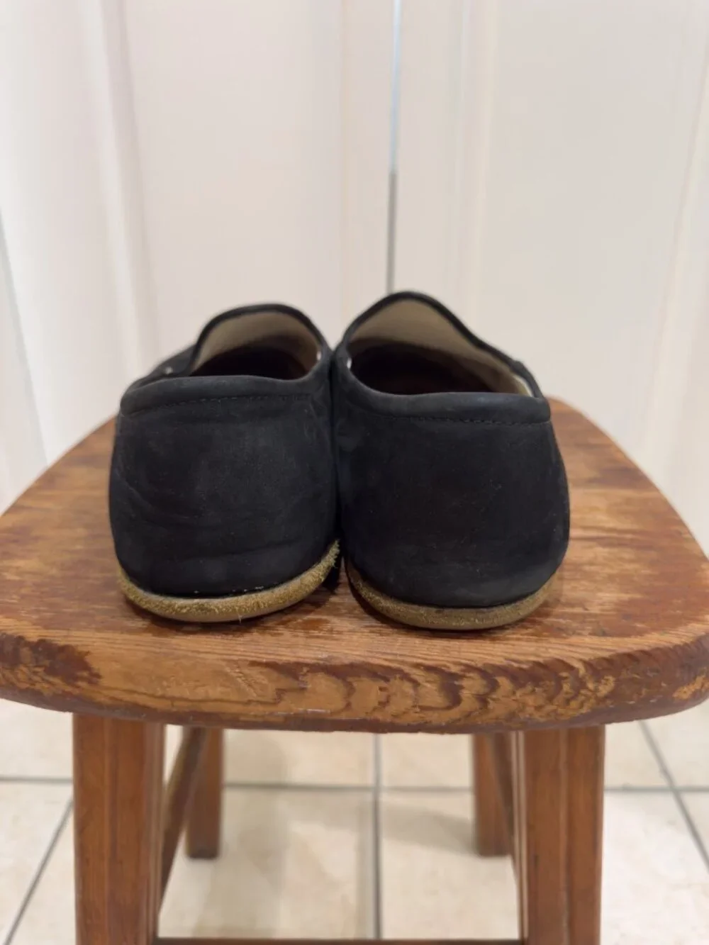 Men's Black Nubuck Turkish Slip Ons